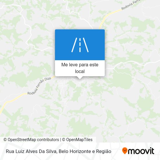 Rua Luiz Alves Da Silva mapa