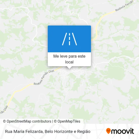 Rua Maria Felizarda mapa