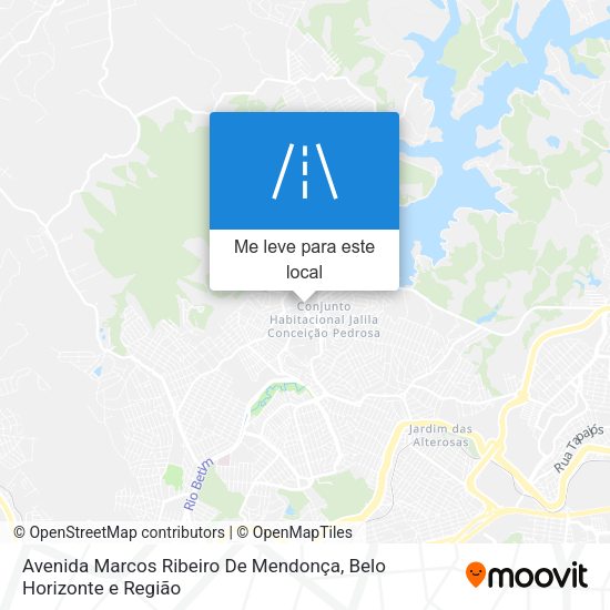 Avenida Marcos Ribeiro De Mendonça mapa