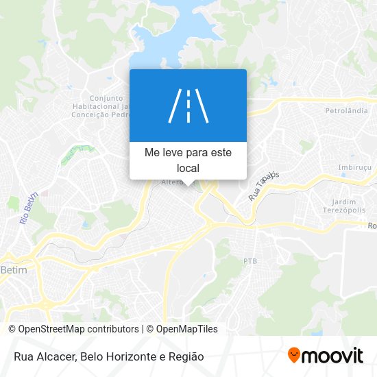 Rua Alcacer mapa