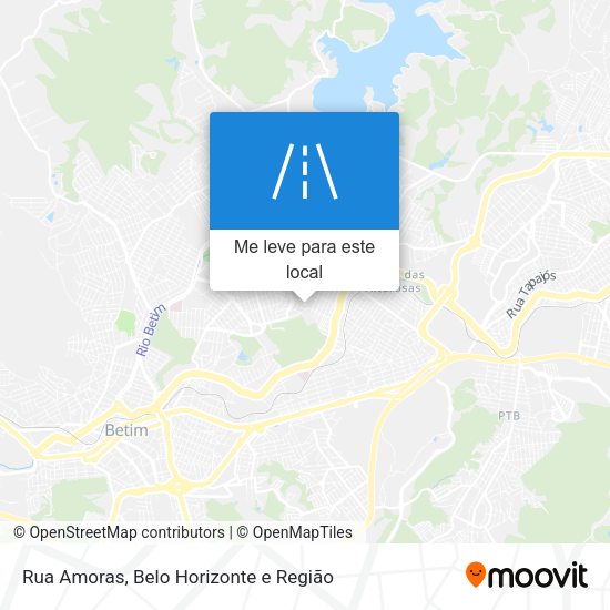 Rua Amoras mapa