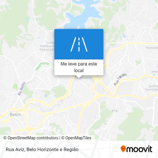 Rua Aviz mapa