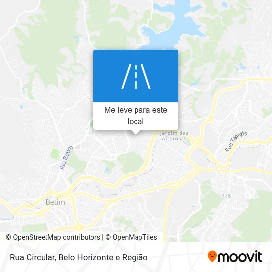 Rua Circular mapa