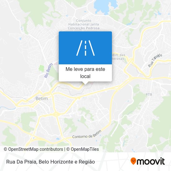 Rua Da Praia mapa