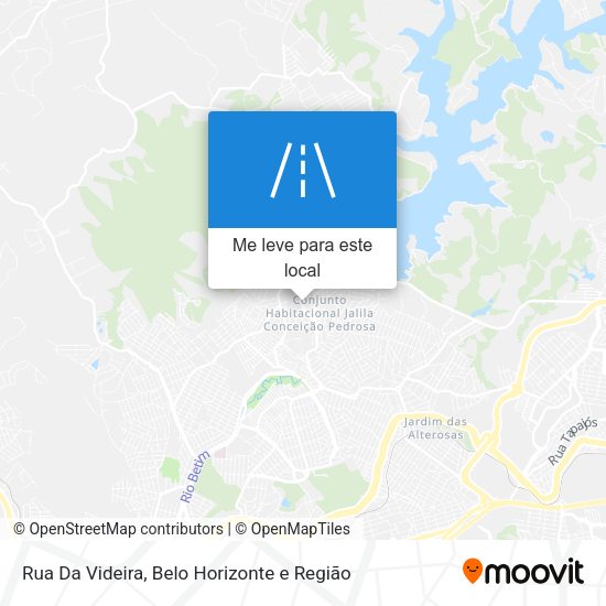 Rua Da Videira mapa