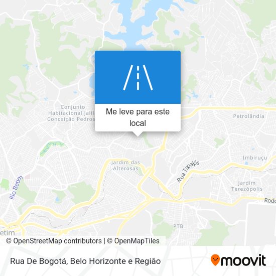 Rua De Bogotá mapa