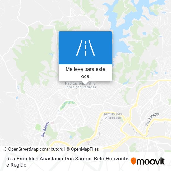Rua Eronildes Anastácio Dos Santos mapa