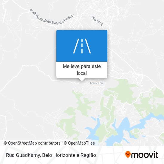 Rua Guadhamy mapa
