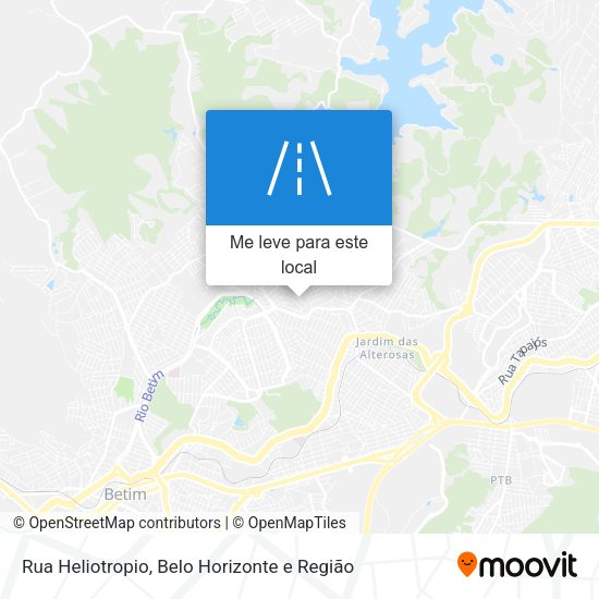 Rua Heliotropio mapa