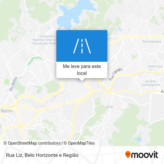 Rua Liz mapa