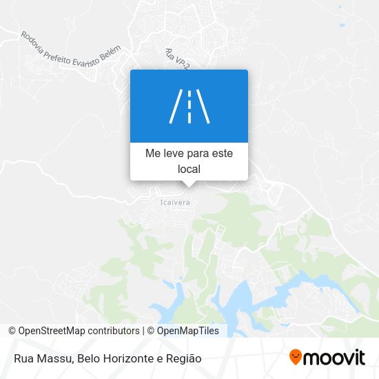 Rua Massu mapa