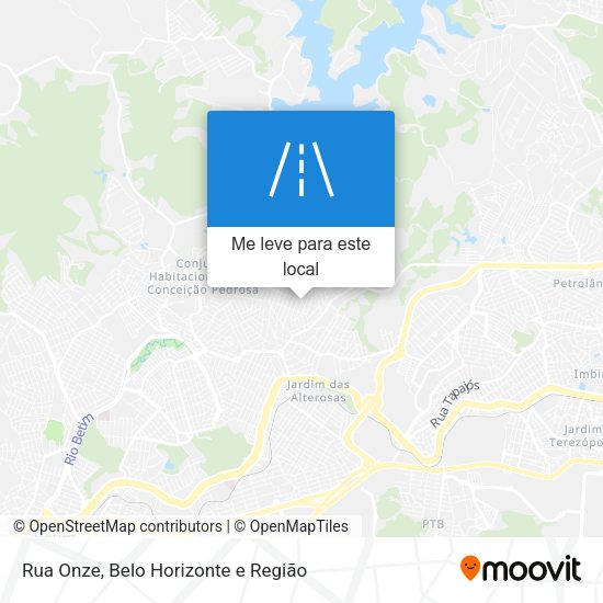 Rua Onze mapa
