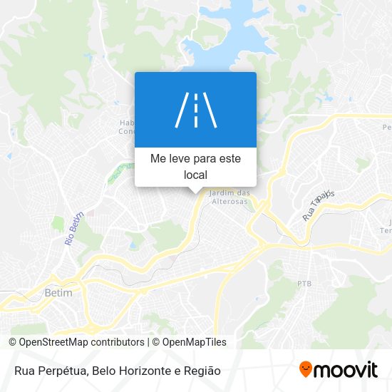 Rua Perpétua mapa