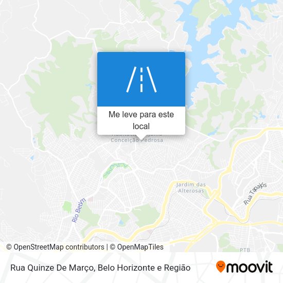 Rua Quinze De Março mapa