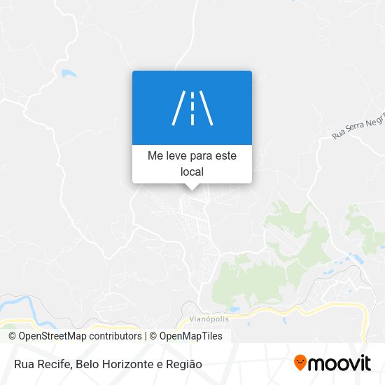 Rua Recife mapa