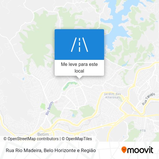 Rua Rio Madeira mapa