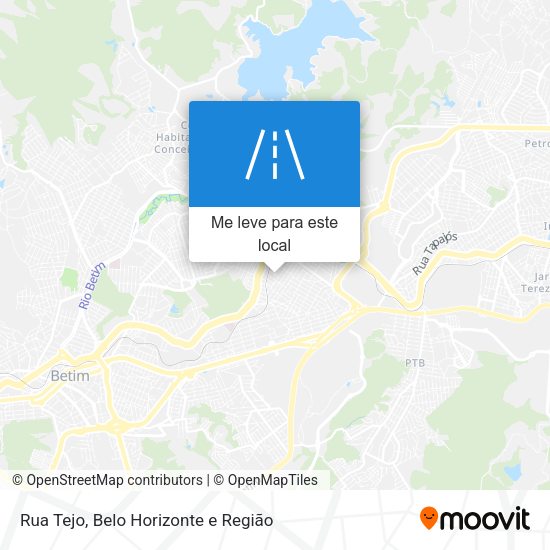 Rua Tejo mapa
