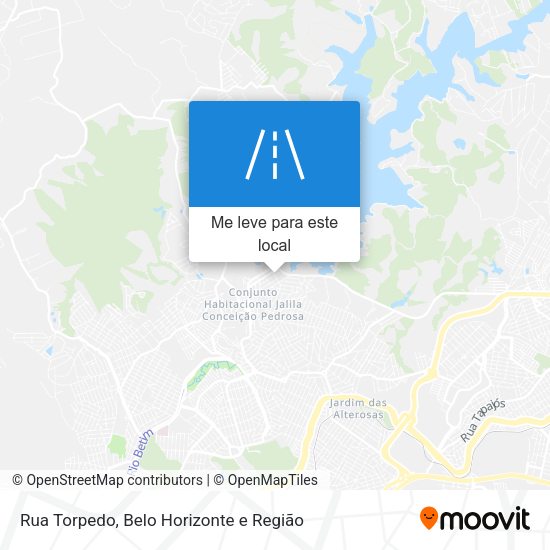 Rua Torpedo mapa