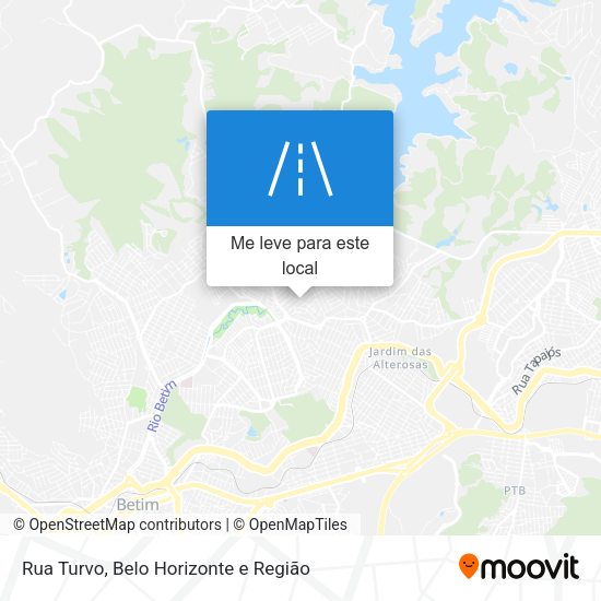 Rua Turvo mapa