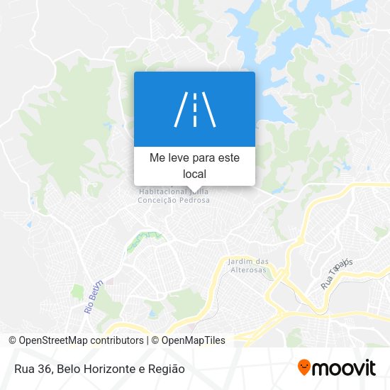 Rua 36 mapa
