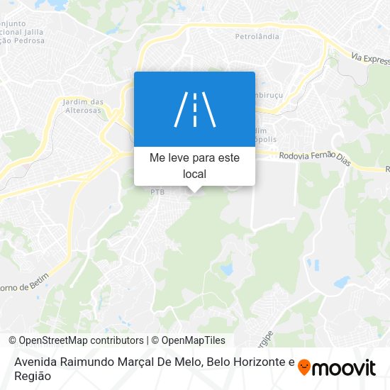 Avenida Raimundo Marçal De Melo mapa