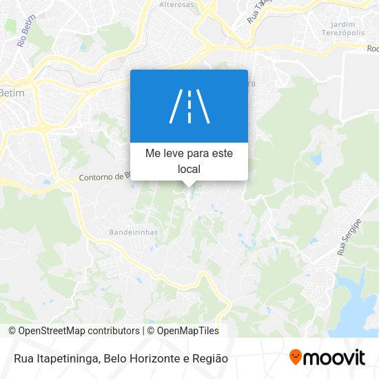 Rua Itapetininga mapa