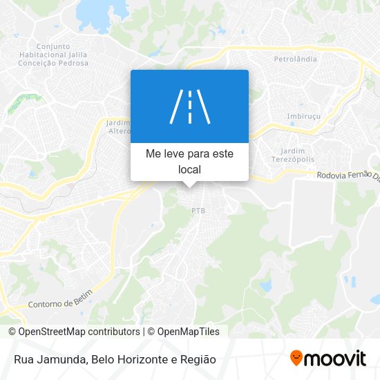 Rua Jamunda mapa