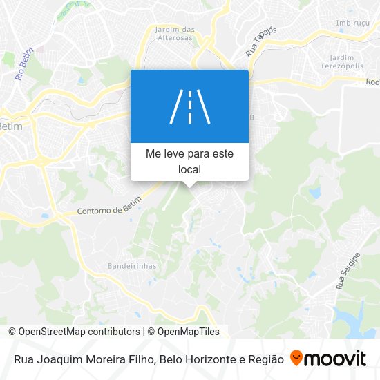 Rua Joaquim Moreira Filho mapa