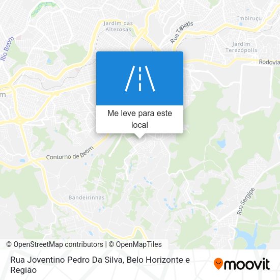 Rua Joventino Pedro Da Silva mapa