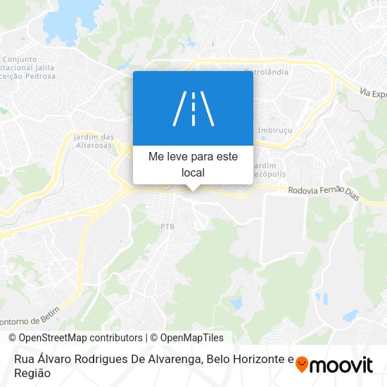 Rua Álvaro Rodrigues De Alvarenga mapa