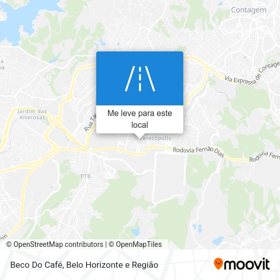 Beco Do Café mapa