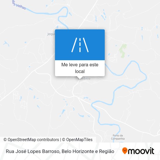 Rua José Lopes Barroso mapa