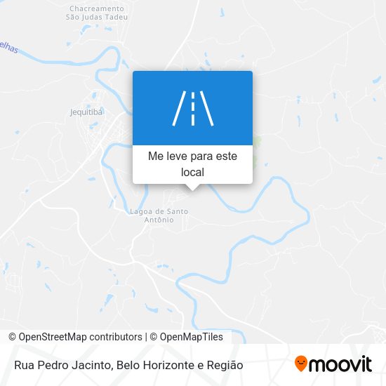 Rua Pedro Jacinto mapa