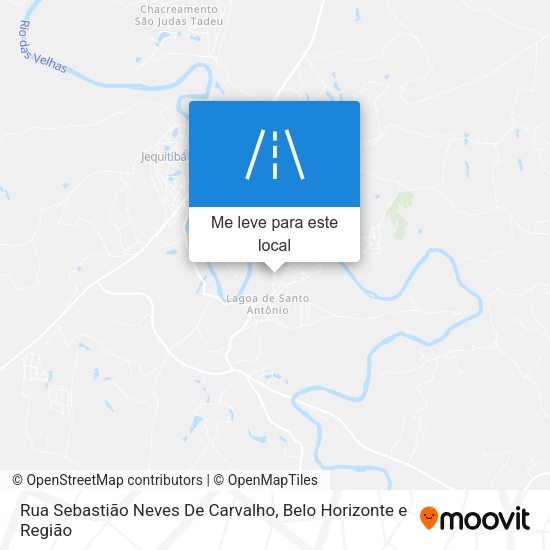 Rua Sebastião Neves De Carvalho mapa