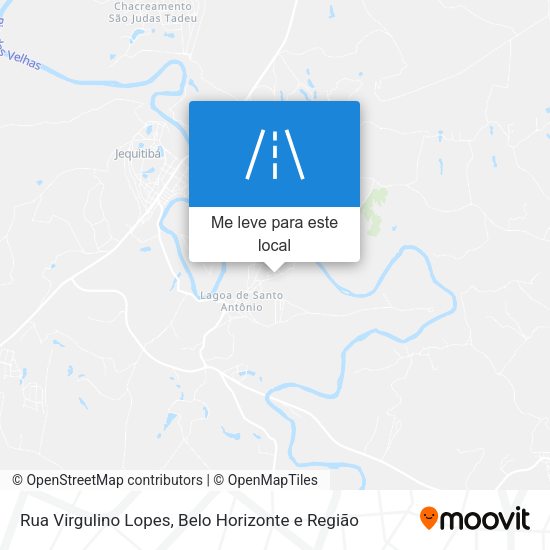 Rua Virgulino Lopes mapa