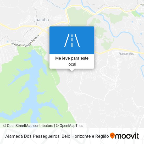 Alameda Dos Pessegueiros mapa