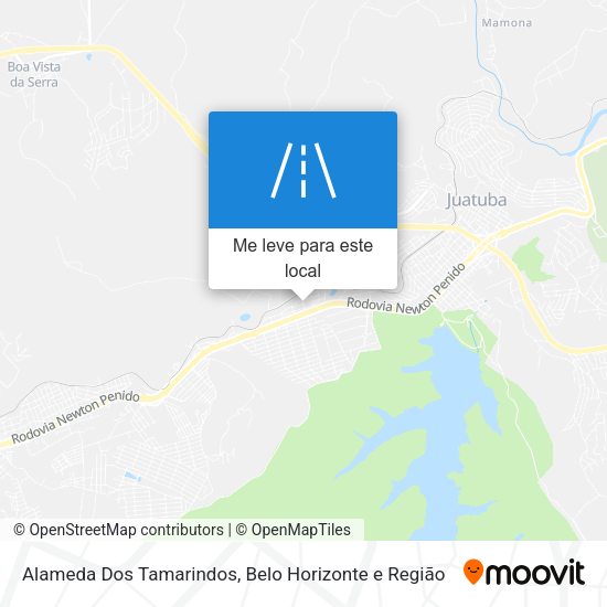 Alameda Dos Tamarindos mapa
