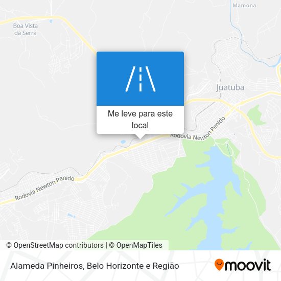 Alameda Pinheiros mapa