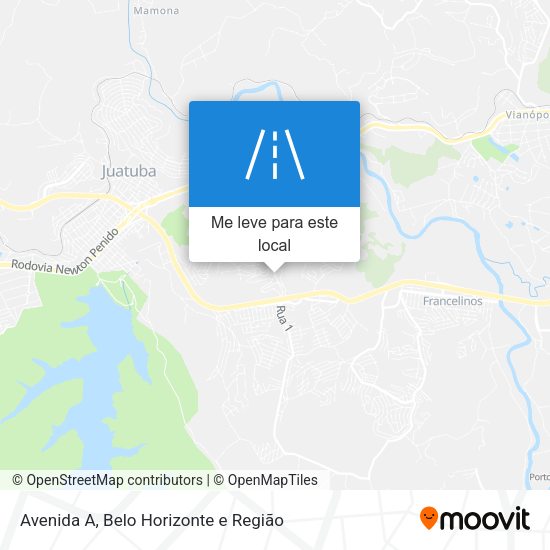 Avenida A mapa