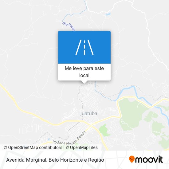 Avenida Marginal mapa