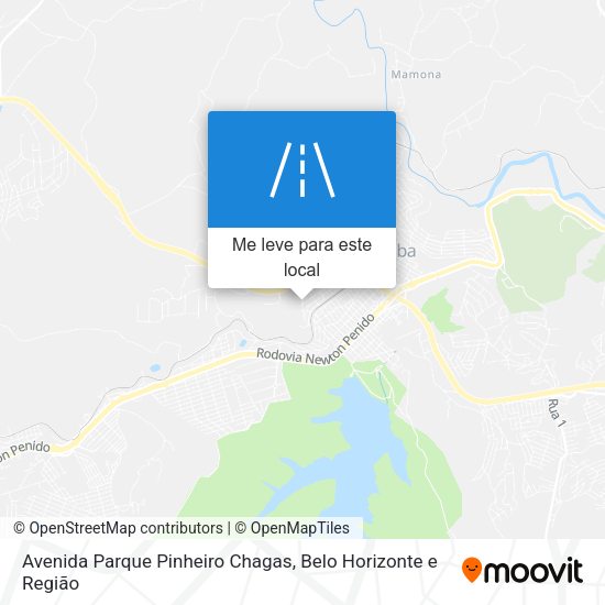 Avenida Parque Pinheiro Chagas mapa