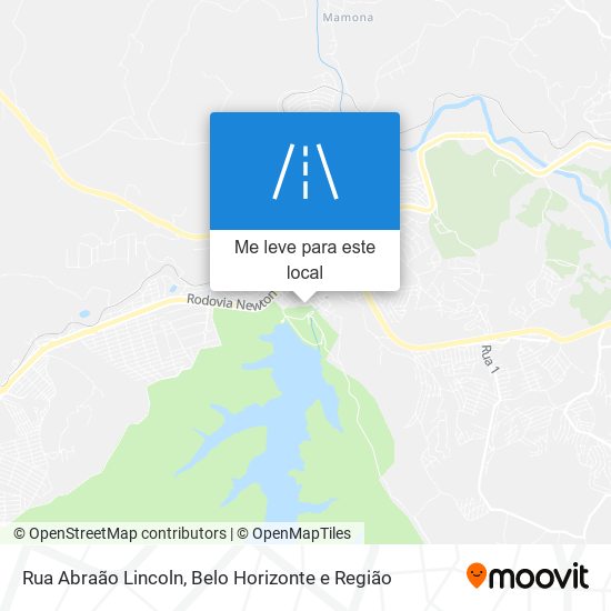 Rua Abraão Lincoln mapa