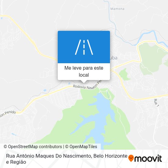 Rua Antônio Maques Do Nascimento mapa