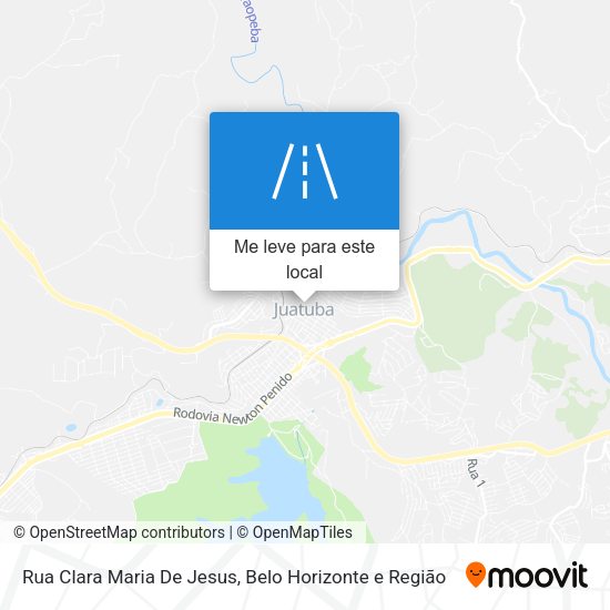 Rua Clara Maria De Jesus mapa