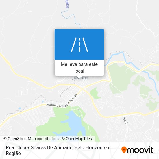 Rua Cleber Soares De Andrade mapa