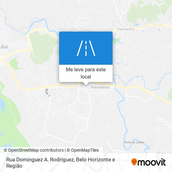 Rua Dominguez A. Rodriguez mapa