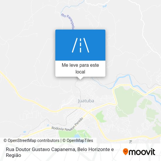 Rua Doutor Gustavo Capanema mapa