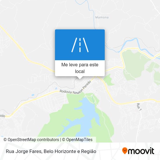 Rua Jorge Fares mapa