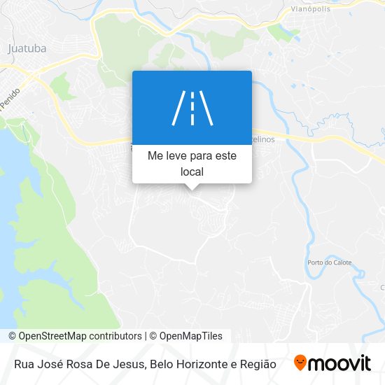 Rua José Rosa De Jesus mapa