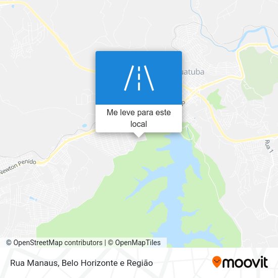 Rua Manaus mapa